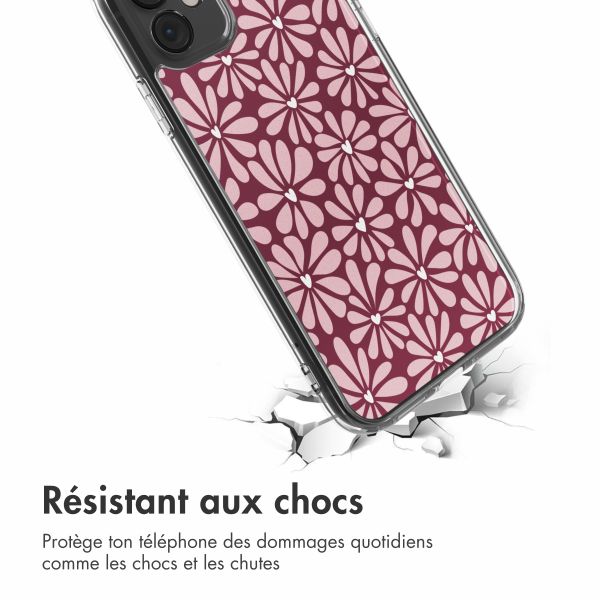 imoshion Coque Design Apple iPhone 11 - Bloom Love Blush