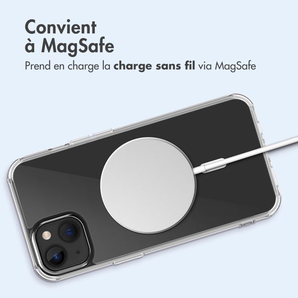 imoshion Coque arrière de protection avec MagSafe Apple iPhone 15 - Transparent