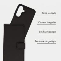 imoshion Étui portefeuille luxe 2-en-1 amovible Samsung Galaxy A26 - Noir