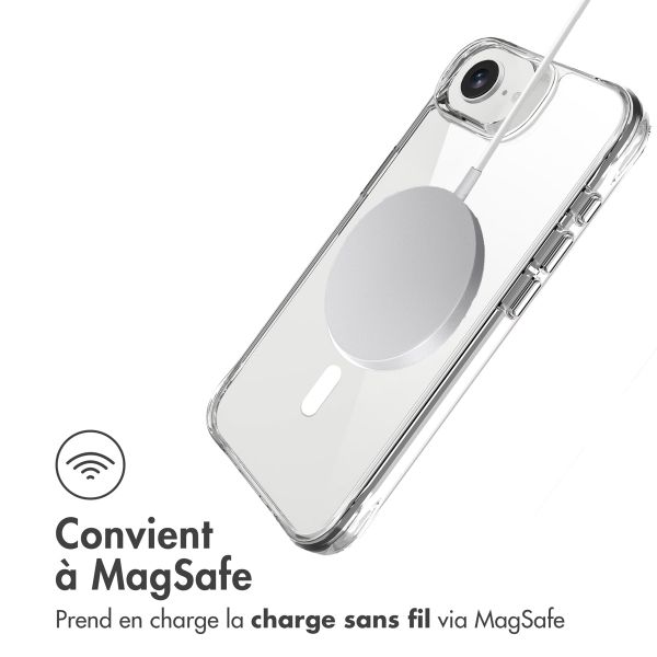 imoshion Coque Rugged Air MagSafe Apple iPhone 17e / 16e - Transparent