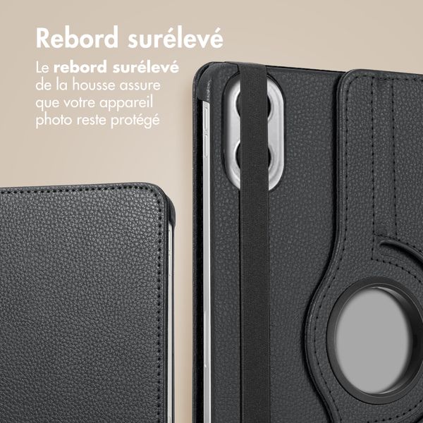 imoshion Coque tablette rotatif à 360° Xiaomi Redmi Pad 2 Pro / Poco Pad M1 - Noir
