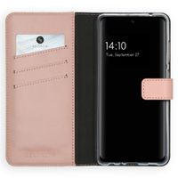 Selencia Étui portefeuille en cuir véritable Samsung Galaxy A52(s) (5G/4G) - Dusty Pink