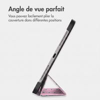 imoshion Coque tablette Design Trifold Apple iPad Air 11 pouces (2026) M4 / (2025) M3 / (2024) M2 / Air 5 (2022) / Air 4 (2020) - Happy Dots