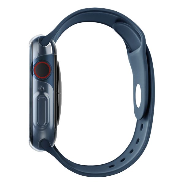 Uniq 2x Coque Glase Softcase Apple Watch 7 / 8 / 9 - 41 mm - Clear / Smoke