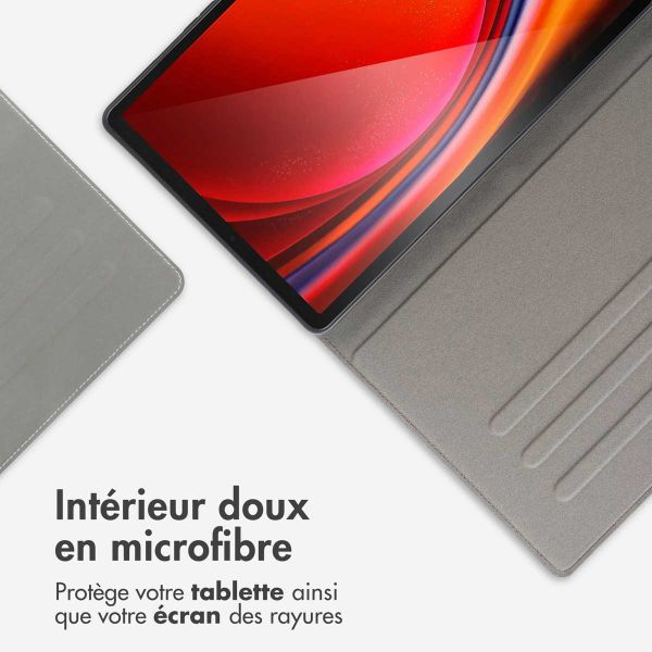 Accezz Coque tablette Classic Samsung Galaxy Tab S9 11.0 pouces / S10 Lite / S10 FE / S9 FE 10.9 pouces - Vert