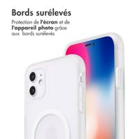 imoshion Coque Color Guard avec MagSafe Apple iPhone 11 - Blanc
