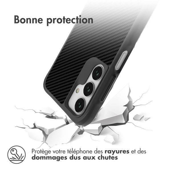 imoshion Rugged Hybrid Carbon Case Samsung Galaxy A25 (5G) - Noir