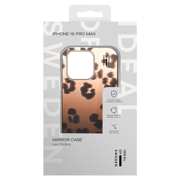 iDeal of Sweden Coque miroir Apple iPhone 16 Pro Max - Leo Ombre