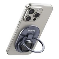 Baseus PrimeTrip support de téléphone 2-en-1 pour vélo / scooter / moto avec anneau support - Magnétique - Universel - Cosmic Black