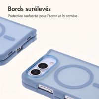 imoshion Coque Color Guard avec MagSafe Apple iPhone Duo - Bleu clair