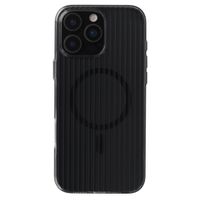 Accezz Coque arrière Lite avec MagSafe | Fluted | Apple iPhone 16 Pro Max - Noir