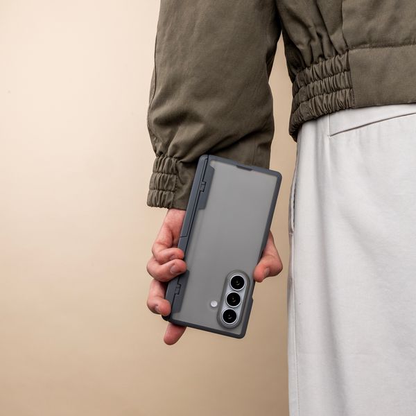 imoshion Color Guard avec support Samsung Galaxy Z Fold 8 Ultra - Gris