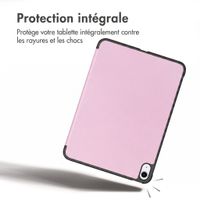 imoshion Coque tablette Trifold Apple iPad 11 (2025) 11 pouces A16 / iPad 10 (2022) 10.9 pouces - Rose