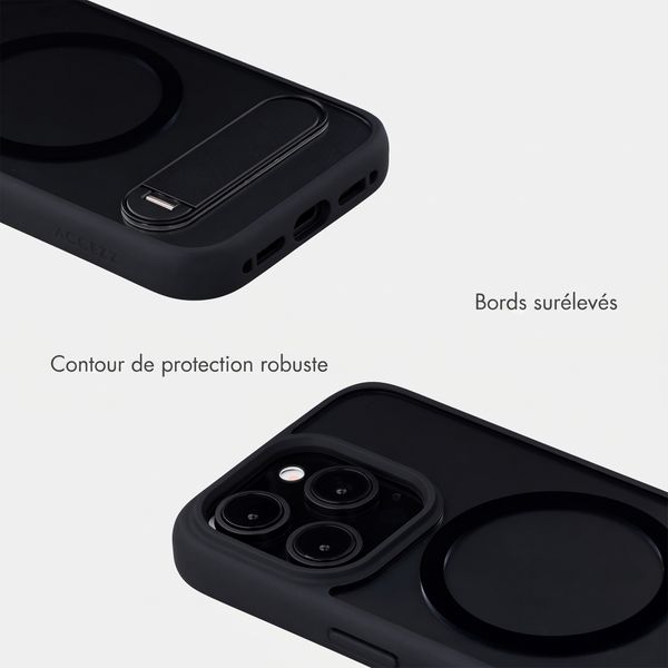 Accezz Coque arrière Hold avec MagSafe Apple iPhone 15 Pro - Black