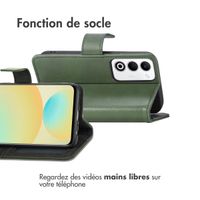 imoshion Étui de télephone portefeuille de luxe Oppo A5 5G (2025) - Vert