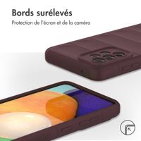 imoshion EasyGrip Backcover Samsung Galaxy A52(s) (5G/4G) - Aubergine