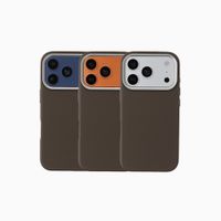 Accezz Coque arrière Mesh avec MagSafe Apple iPhone 17 Pro - Marron