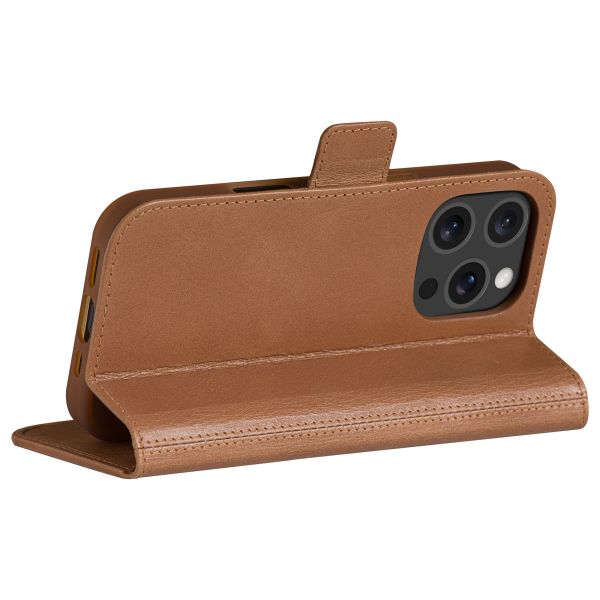 dbramante1928 Étui de télephone portefeuille Copenhagen Apple iPhone 16 Pro - Tan