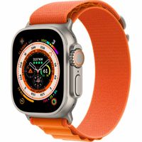 Apple Bracelet Alpine Loop Apple Watch | 44/45/46/49 mm - Taille L - Orange