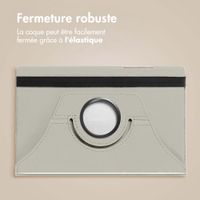 imoshion Coque tablette rotatif à 360° Samsung Galaxy Tab A11 / A9 8.7 pouces - Gris