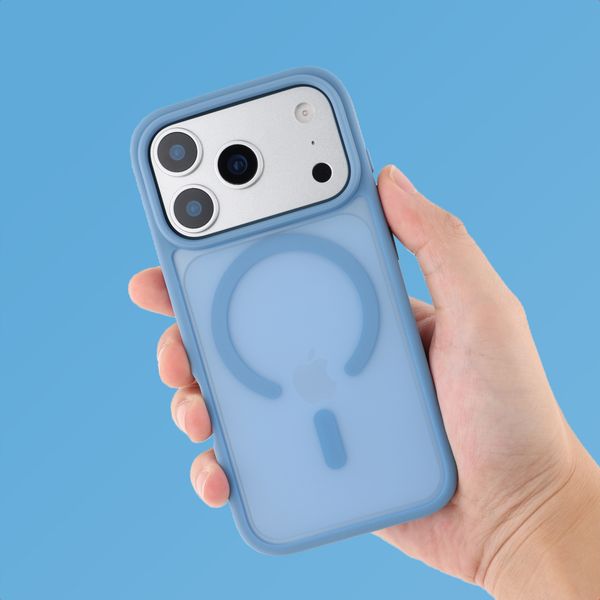 imoshion Coque Color Guard avec MagSafe Apple iPhone 17 Pro Max - Bleu clair