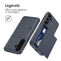 imoshion Coque arrière avec porte-cartes Samsung Galaxy S26 FE - Bleu foncé