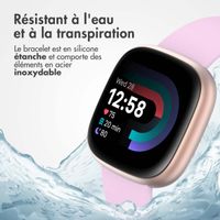 imoshion Bracelet silicone Fitbit Versa / Versa 2 / Versa Lite - Taille L - Rose Poudré