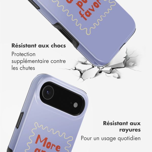 Selencia Coque arrière Vivid avec MagSafe Apple iPhone Air - More Amor