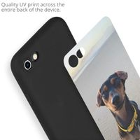 Concevez votre propre coque en gel Apple iPhone SE (2022 / 2020) / 8 / 7 / 6(s) - Noir