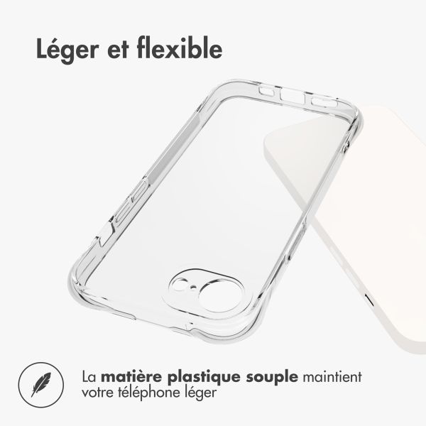 imoshion Shockproof Case Apple iPhone 17e / 16e - Transparent