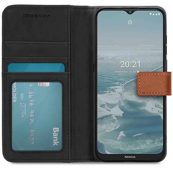 imoshion Étui de télephone portefeuille de luxe Nokia G10 / G20 - Marron