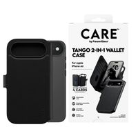 CARE by PanzerGlass Étui de télephone portefeuille Tango 2 en 1 avec MagSafe Apple iPhone Air - Black
