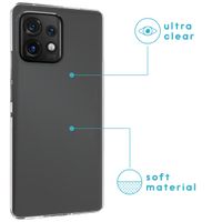 imoshion Softcase Back Cover Motorola Edge 40 Pro - Transparent