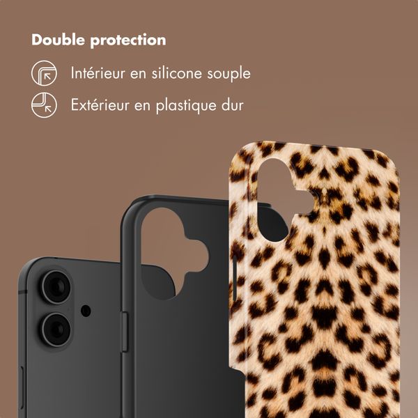 Selencia Coque arrière Vivid Apple iPhone 16 - Wild Leo