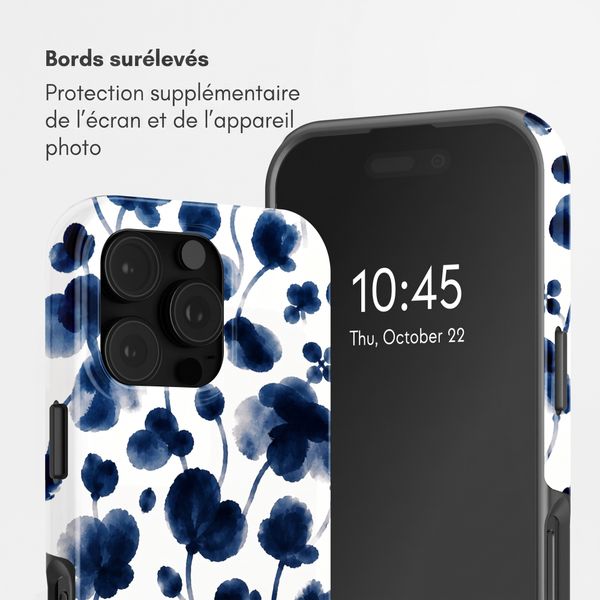 Selencia Coque arrière Vivid avec MagSafe Apple iPhone 16 Pro Max - Midnight Blossom