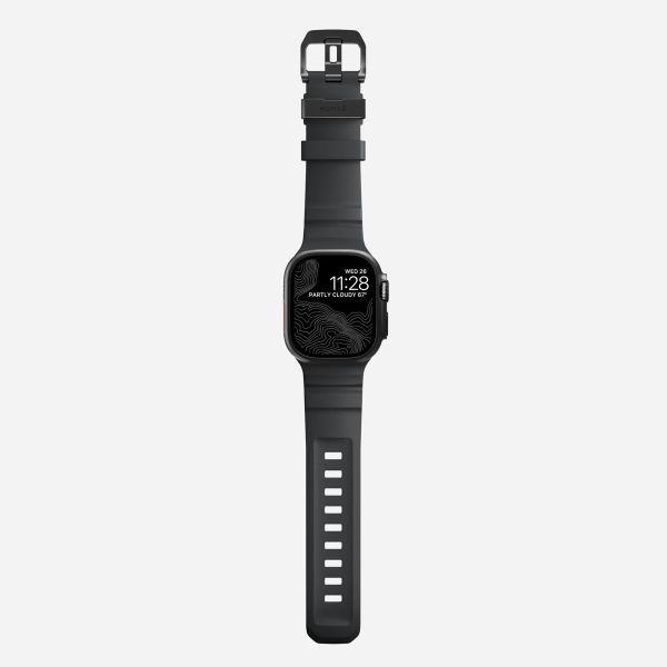 Nomad Bracelet Rocky Point Apple Watch | 44/45/46/49 mm - Storm / Black