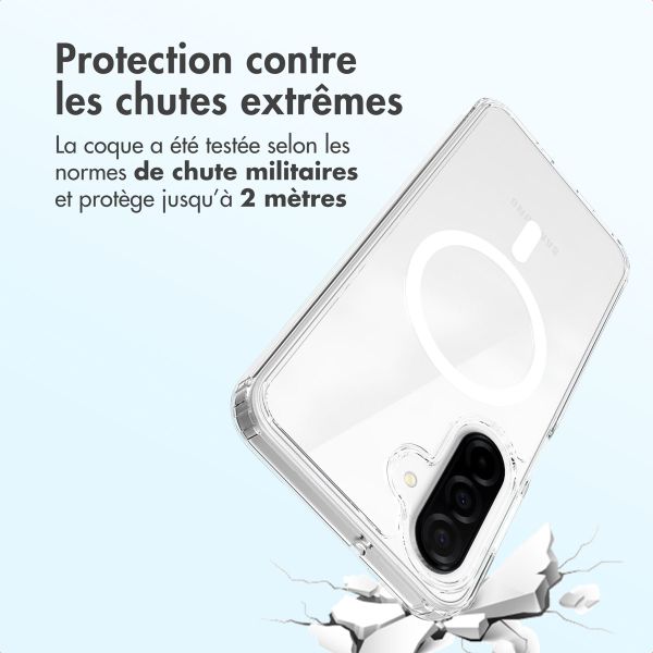 Accezz Coque arrière Xtreme Impact avec MagSafe Samsung Galaxy A17 (5G) / (4G) - Transparent