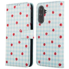 imoshion Étui de télephone portefeuille Design Samsung Galaxy A56 - Cherry Check