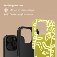 Selencia Coque arrière Vivid Apple iPhone 16 Pro Max - Chalky Bloom