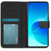 imoshion Étui de télephone portefeuille de luxe Oppo Reno 6 5G - Noir