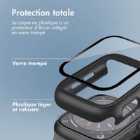 imoshion Coque rigide à couverture complète Apple Watch 4 / 5 / 6 / SE - 40 mm - Noir