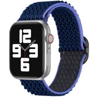 imoshion Bracelet en nylon élastique Apple Watch | 38/40/41/42 mm - Bleu foncé