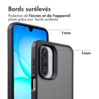 Accezz Coque Givrée Robuste Samsung Galaxy A17 (5G) / (4G) - Noir
