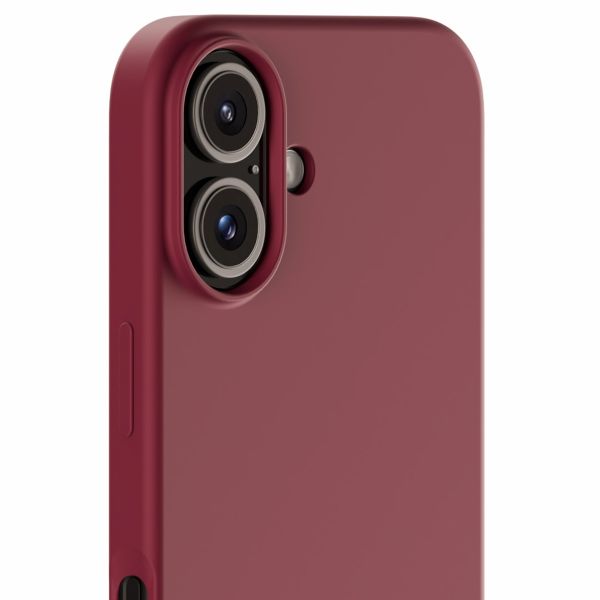 Holdit Coque Silicone Apple iPhone 16 - Red Velvet