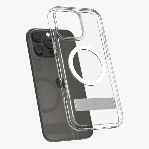 Spigen Coque Ultra Hybrid S MagSafe Apple iPhone 16 Pro Max - Transparent