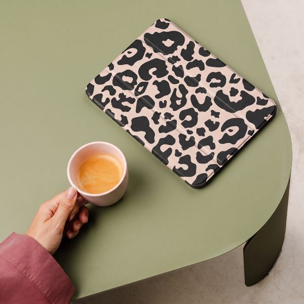 imoshion Coque tablette Design Trifold Apple iPad 11 (2025) 11 pouces A16 / iPad 10 (2022) 10.9 pouces - Leopard
