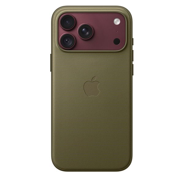Apple Coque TechWoven avec MagSafe Apple iPhone 18 Pro Max - Olive