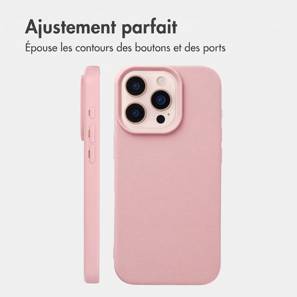 imoshion Coque arrière Texture Apple iPhone 16 Pro - Rose