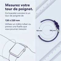 Garmin Bracelet UltraFit en nylon  - Connexion Garmin 22 mm - Noir
