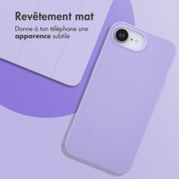 imoshion Coque Couleur Apple iPhone 17e / 16e - Tropical Violet
